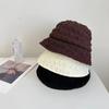Internet Celebrity Pleated Seersucker Fisherman Hat Children Spring and Autumn Ins Retro Fashion Versatile Texture Basin Hat