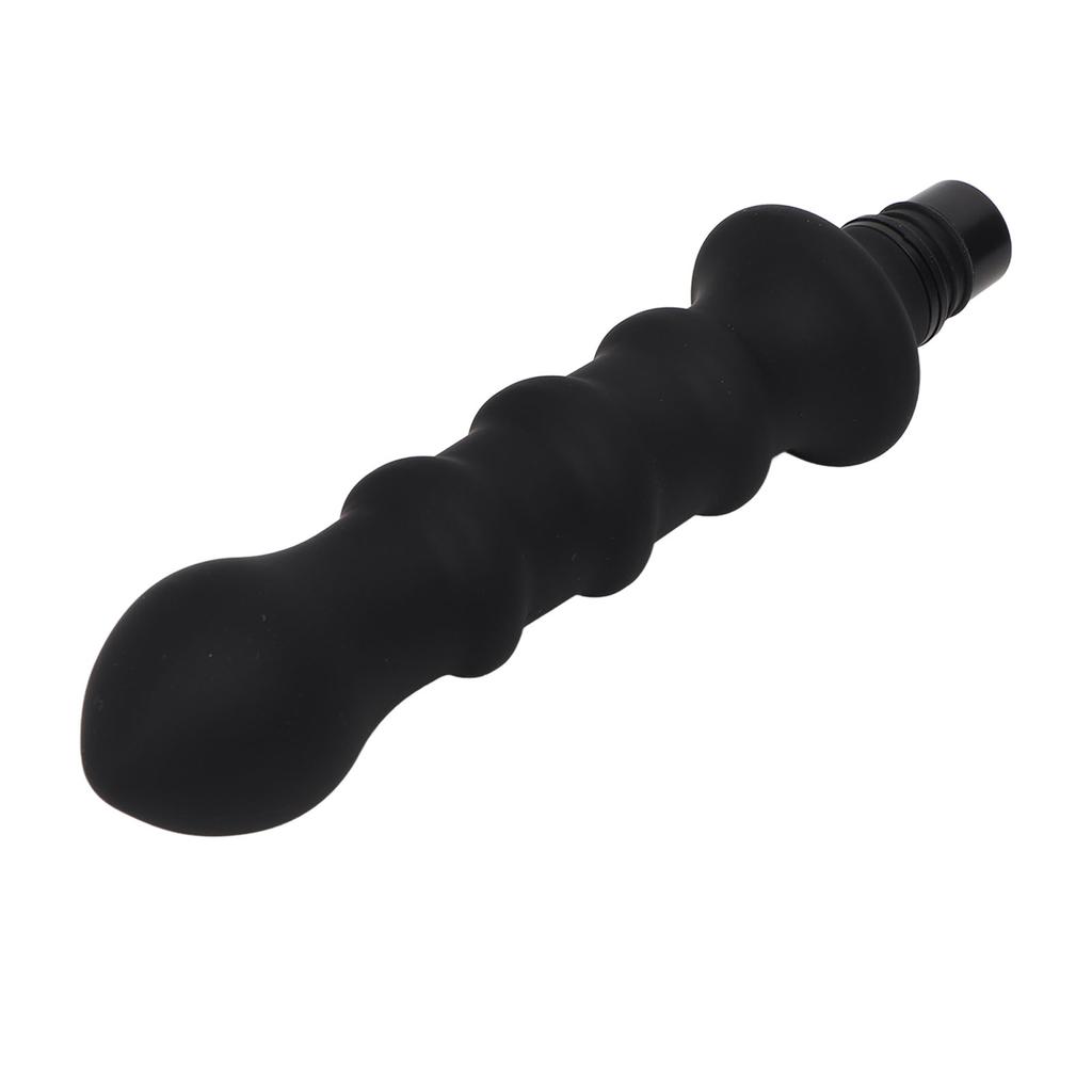 Deep Tissue Massager Attachment Percussion Washable Silicone Muscle Massager Replacement Head Black 0.71 0.75in