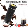 Compact 3-in-1 Espresso Coffee Maker: Capsule, Powder, & Portable Mini Size
