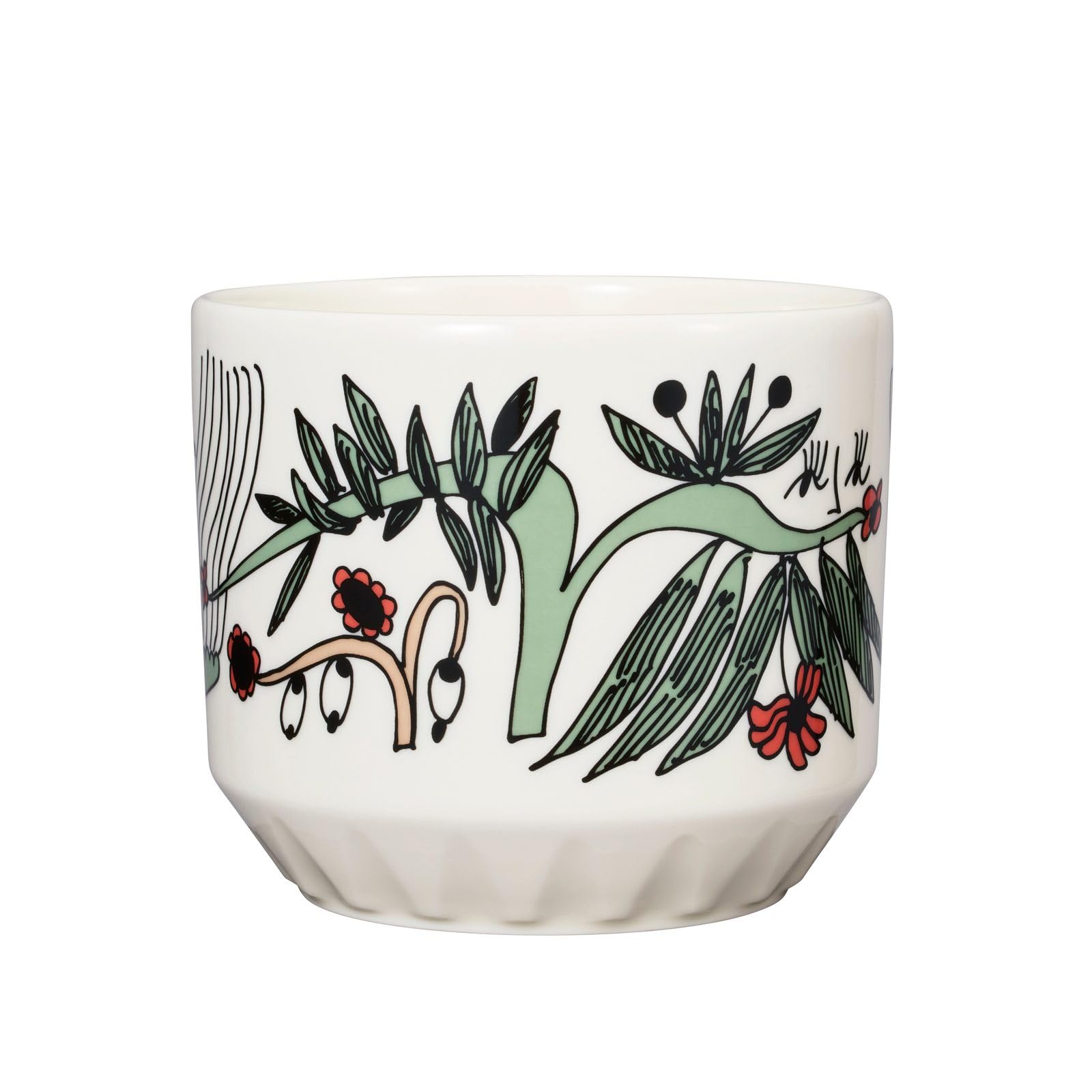 

Arabia Puta Rufuri Plant Pot Flower Pot 100 x 120 mm 1066905 [Official Import] белый