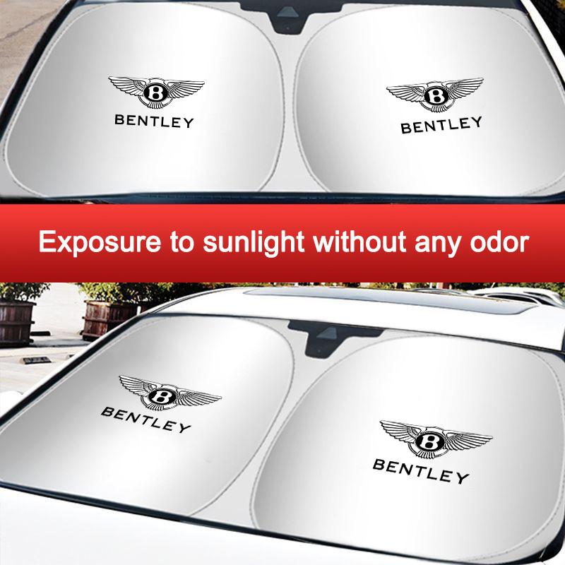 New Car Windshield Sun Shade Cover Visor UV Protection Shield Accessory For Bentley Flying Spur Continental GT Bentayga Mulsanne