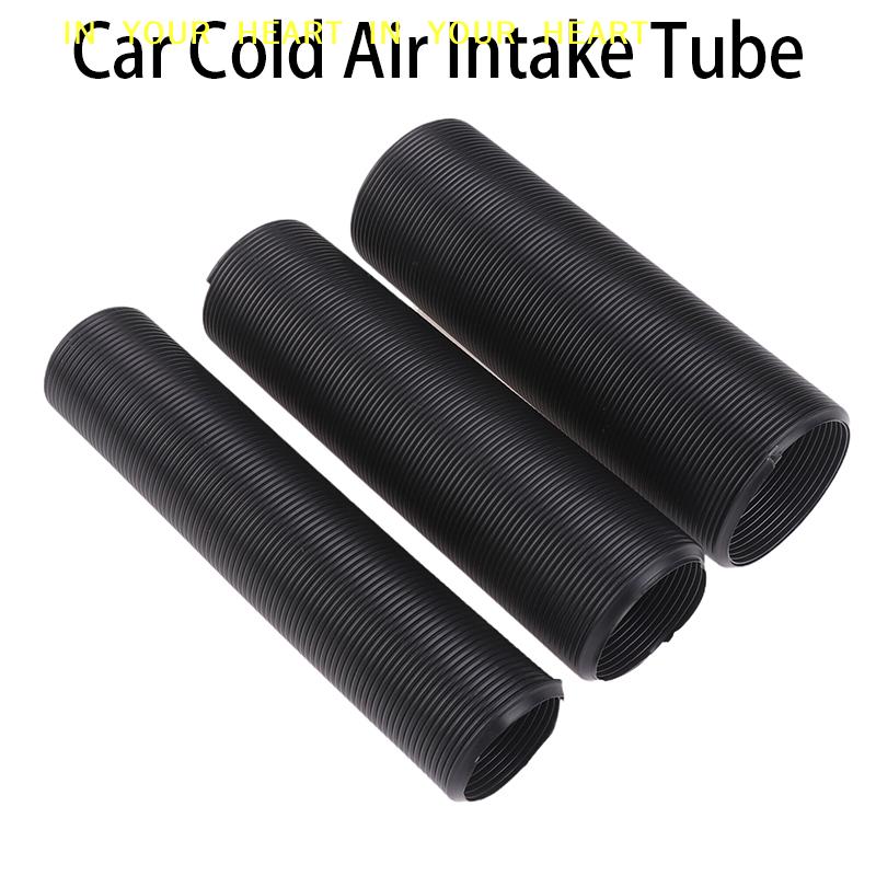 Car Cold Air Tube Kit 2.5inch 3inch Flexible Air Inlet Duct Pipe System 51mm 63mm 76mm Universal