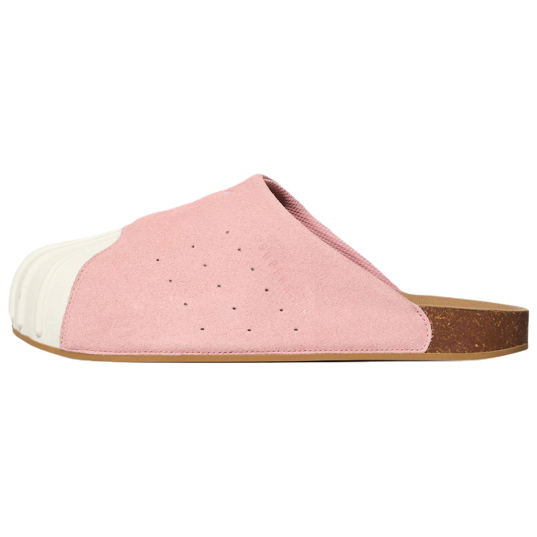 Adidas Originals Adimule Superstar Comfortable Soft Open-Toe Slippers Unisex Slippers Pink LC0423 37⅓