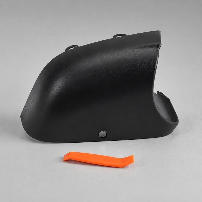 Replacement Lower Wing Mirror Trim Cover in Black ABS 963129935R 963738533R for 2015-2019 Vehicle Applications and Housings