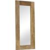 VidaXL Mirror Solid Mango Wood 50 X 110 Cm