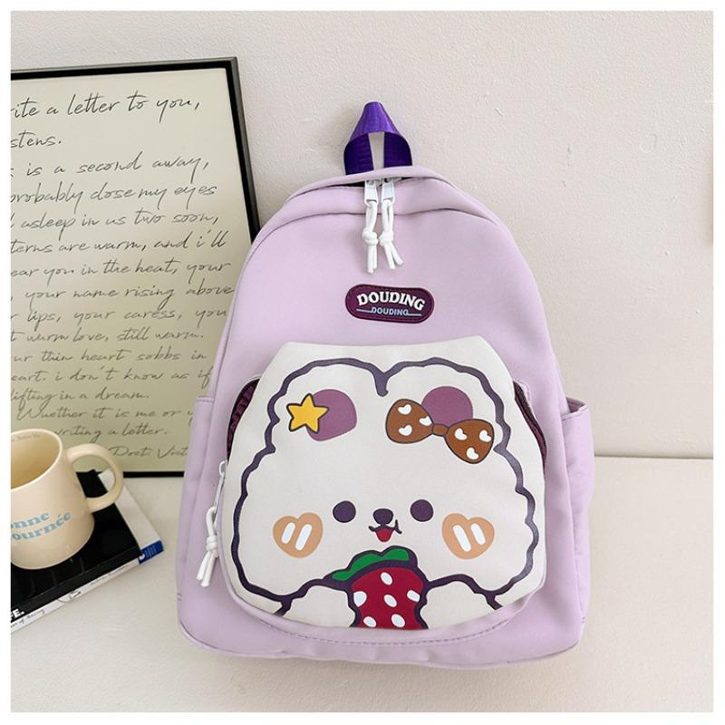 New High-value, Fresh, Sweet and Cute Rabbit Backpack, Kindergarten Level 1-3 Lightweight Backpack