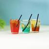 Miniature Fruit Tea Smooth Surface Anti-fade Compact Tiny Doll House Food