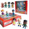 Entzückendes Cocomelon Familie Freunde 6er Pack Jj Figur Spielset Spielzeug Miniaturen