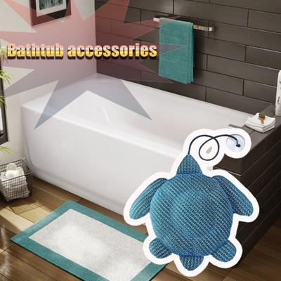 1/2Pcs Turtle Hot Tub Scum Absorber Spa Hot Tub Cleaner Suction Cup Reusable Swimming Pool