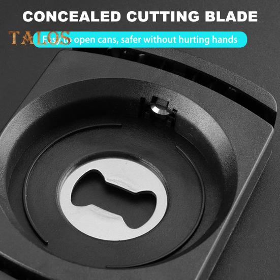 Flaskeåpner i rustfritt stål Multi-Purpose Kraftig bokslokkfjernerverktøy for brus Øl Vin Enkel å bære Kjøkken Gadget