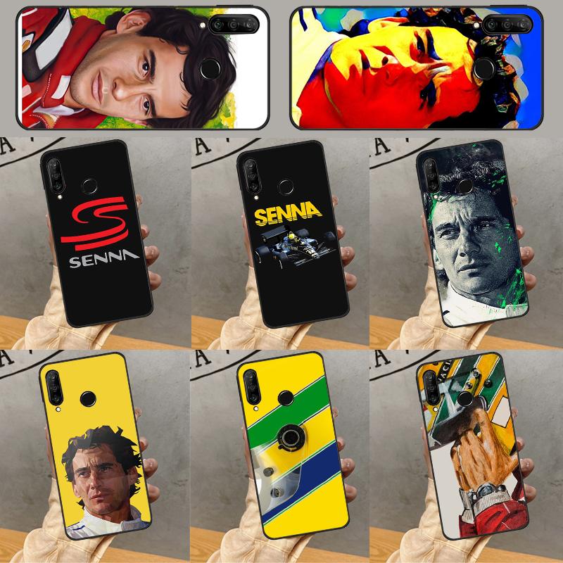 Racing Ayrton Senna For Huawei Nova 9 10 SE Y91 Y61 Y90 Y70 Y60 Y72 12s 12i 11i 7i 8i P60 Pro P30 P40 Lite Case