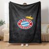 FC Bayern München Wappen Kunst Decken Flanell Bedruckt Atmungsaktiv Warm Überwurf für Zuhause Büro Bettwäsche 0708a125