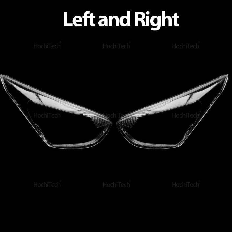 

High Quality Transparent Front Headlights Lens Shell Cover Lampcover Lampshade for Hyundai Eon Facelift 2014-2018