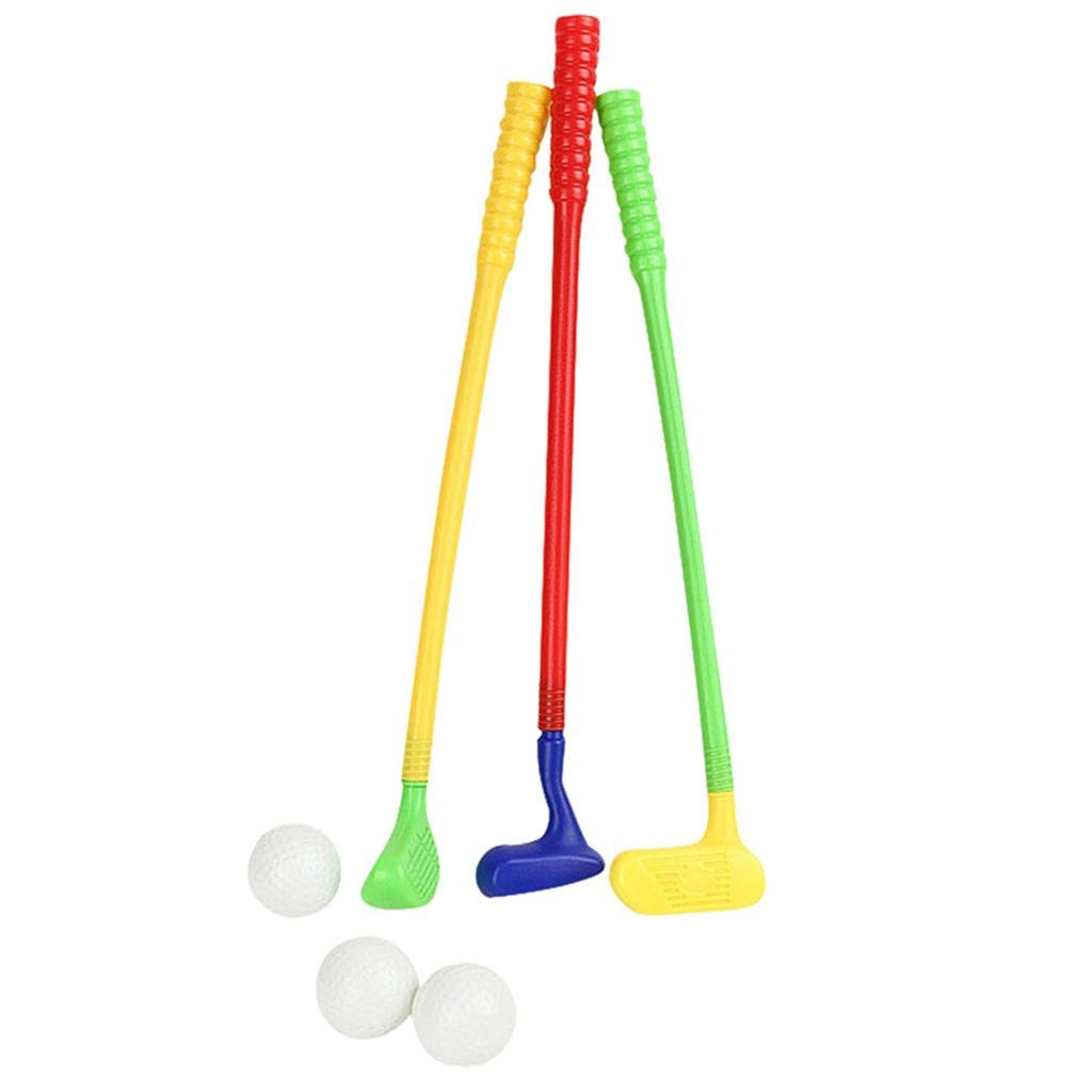 Golf Clubs Children Plastic Toys Leisure Sports  Golf Club Set