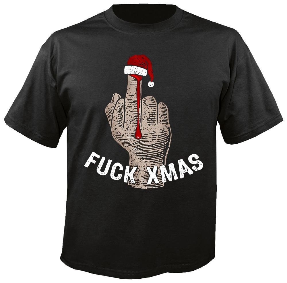 FUCK XMAS Fuck Christmas Fun T-Shirt S