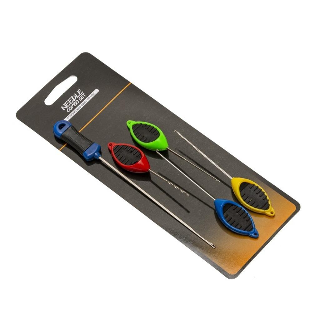 5PCS High Carbon Steel Carp Fishing Needle Easy Use Baiting Needle for Carp Fishing