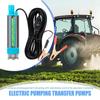 Transfer Pump Water Oil Barrel Pump 2 Alligator Clips Portable Refueling Tool For Marine Car Boat Truck Agricultural