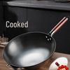 Non-stick Fine Iron Round Bottom Wok