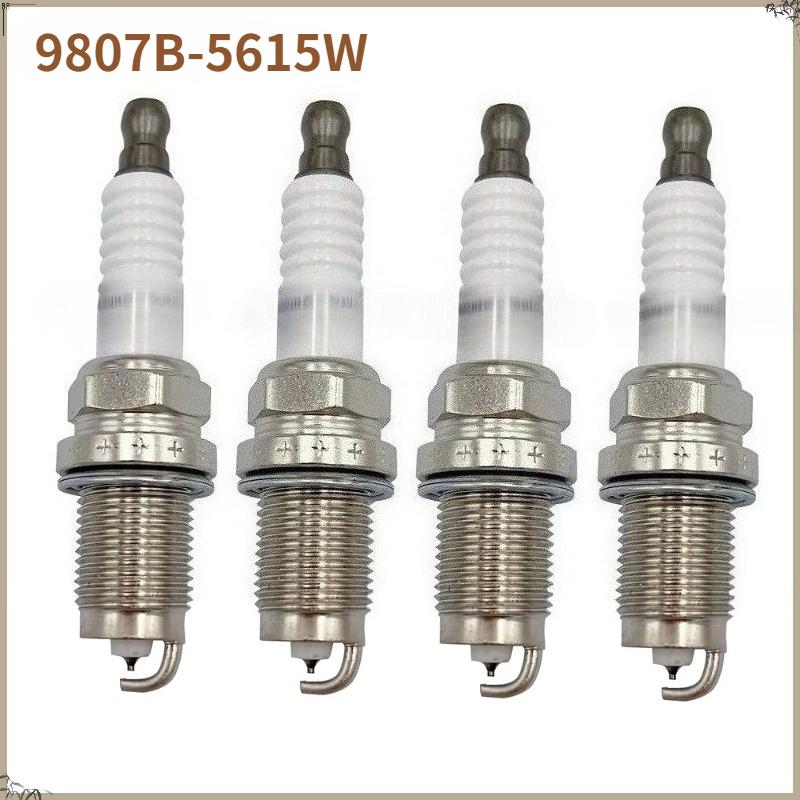 9807B-5615W 4PCS SKJ20DR-M11 Iridium Spark Plug 9807B5615W SKJ20DRM11 9807B 5615W SKJ20DR M11 For Honda Accord CR-V Acura RL TSX 9807B-5615W-4pcs