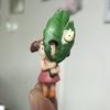 Totoro Neighbor My Pvc Miniatures Ornaments With Leaf Design For Giving Gift