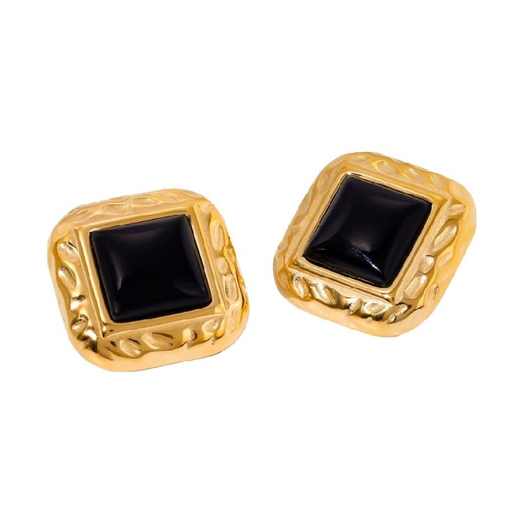 Square Ear Studs Small Studs Earings Geometric Fashion Ear Jewelry Suitable for Youthful Women and Girls Casual Outfits