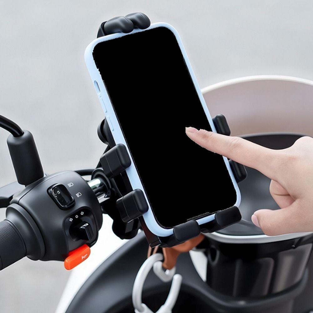 360° Rotatable Motorcycle Phone Holder Rainproof Motorcycle Phones Bracket  Motorcycle Riding