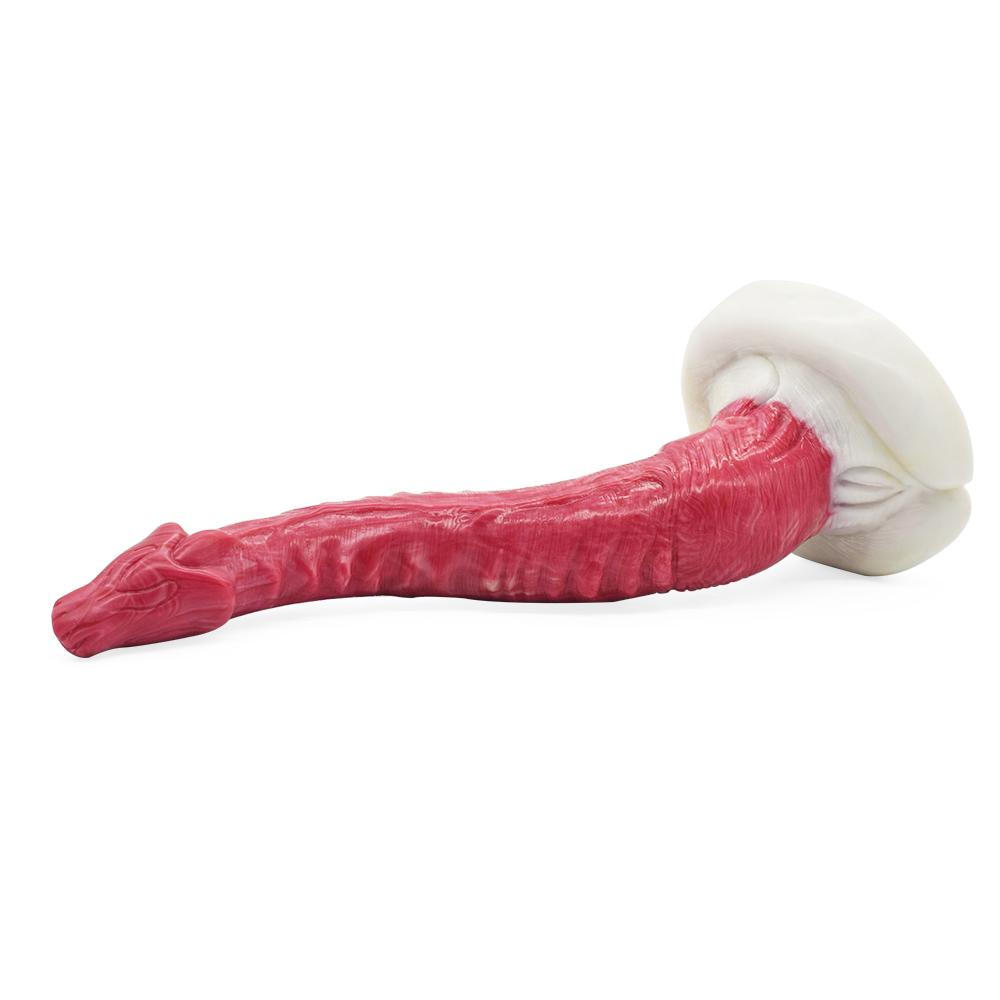 Red Pupil Spirit Snake Poll Sex 037H Fantasy Beast Mythical Advanced Dildo Men Women Fantasy Dildos