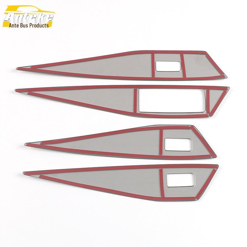 21 ID.4X Glass Lifting Frame Stainless Steel Window Armrest Switch Trim