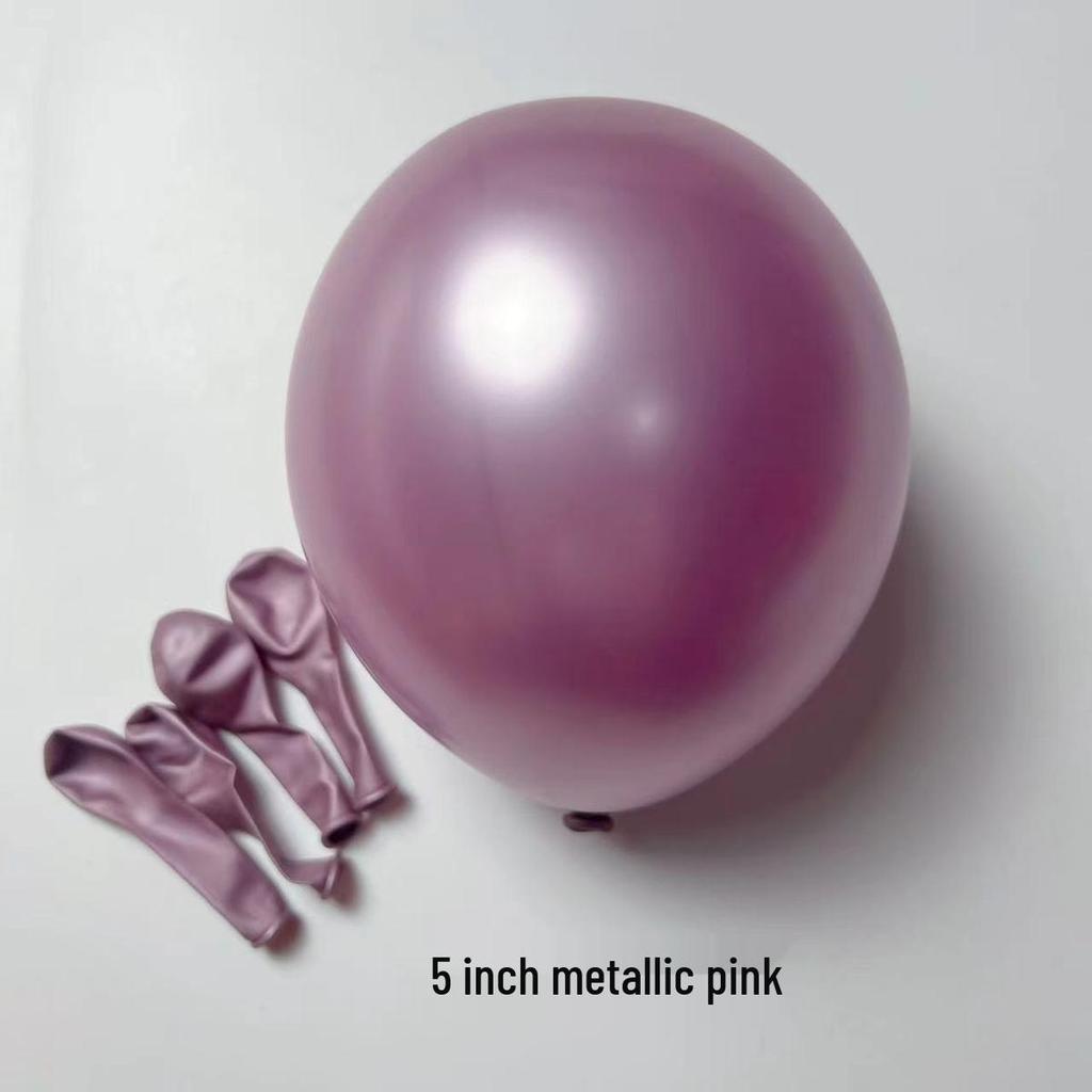 Good Times 10'' & 12'' Latex Metal Balloons for Weddings & Parties