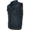 Gilet en jean Urban Classics pour homme
