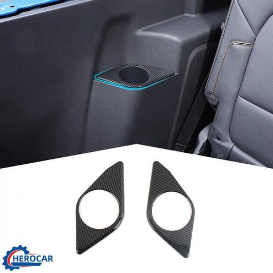 Rear Water Cup Holder Cover Trim Decor Bezel For Ford Bronco +Accessories