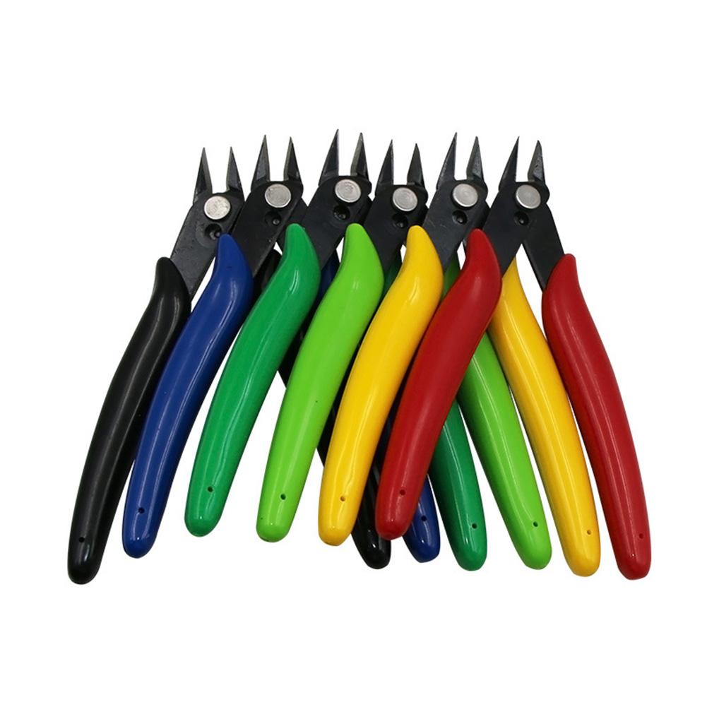 Dark Green Diagonal Pliers DIY Pliers Light Spring Oblique Mouth High-speed Tool Steel Ergonomic Design Exceptional Hardness