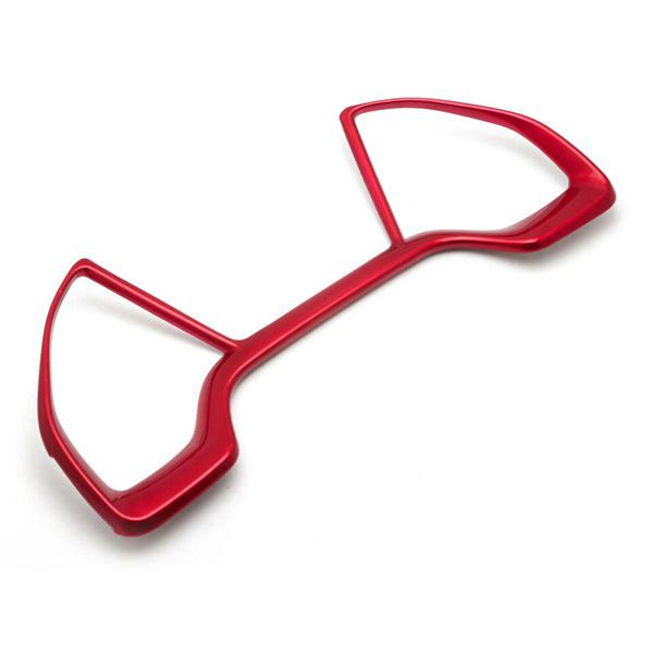 

Red ABS Car Dashboard Decorative Frame Instrument Panel Sticker Cover (1 pc) None