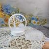 Mushroom House Candle Holder Molds Crafts Mould Love Tree Candlestick Silicone Moulds Castings Molds