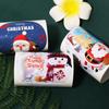 Christmas Stickers Label Round Christmas Tags- Self-Adhesive Merry Christmas Stickers Envelope Seals- Stickers for Card