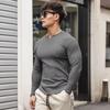 KULIXI Gym Slim Long Henley Training Long Sleeve Size 2XL Men's T-Shirt, V-Neck, Fit, Sleeve, Tee, Wear, Sports, Casual, Hoodie, Sweatshirt, T-Shirt,
