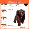 Cheetah Leopard Gorilla Python Jungle Animal Action Figuresmodel For Kids Gift