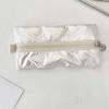 Bowknot Print Pencil Case High Capacity Pen Pouches Portable Pen Organizers Bag Travel Makeup Bag for Student Women Girl