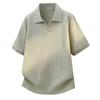 Short Sleeve Sweater Lapel Polo T-Shirt