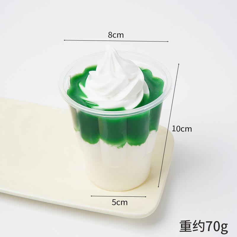 

Simulation sundae Ice Cream Model Realistic Artificial Food Model Fake Food Dessert Ice Cream Photography Decorative Props
