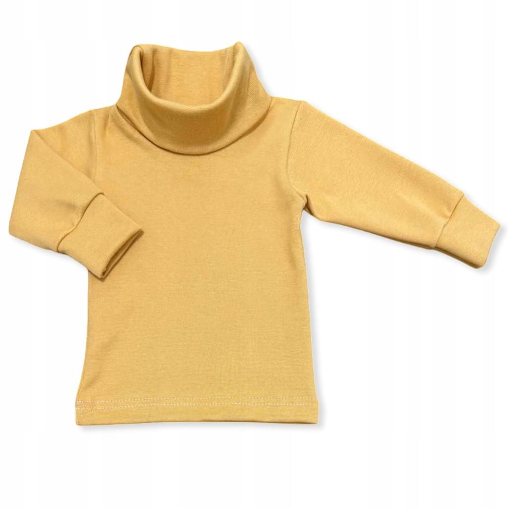 Children' Warm Turtleneck 104 Children' T-shirt Mustard