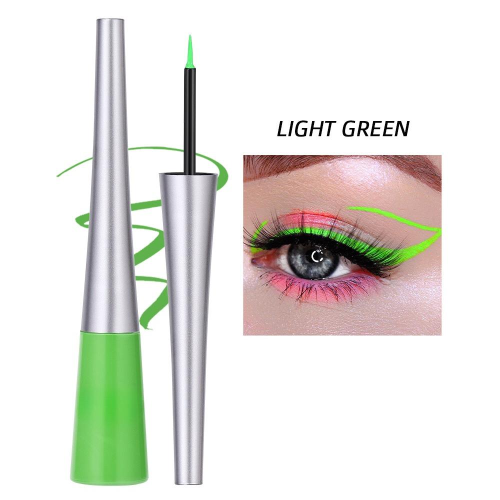 Eyeliner Liquid Eyeliner Pen Colored Eyeliner Liquid Makeup Waterproof and Quick-drying  12-color Eyeliner Liquid Pen