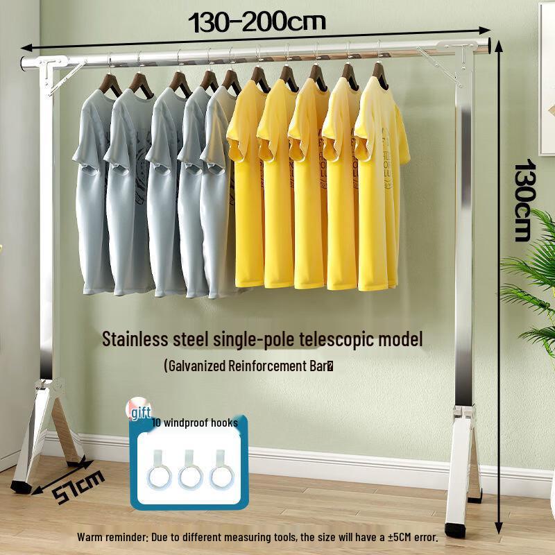 Changbaosen Stainless Steel Folding Retractable Laundry Drying Rack