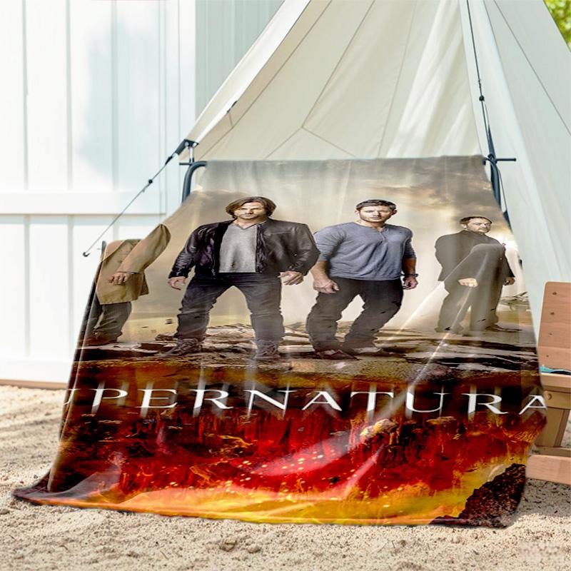 1pc supernatural blanket, all season lightweight home office outdoor nap multifunctional blanket