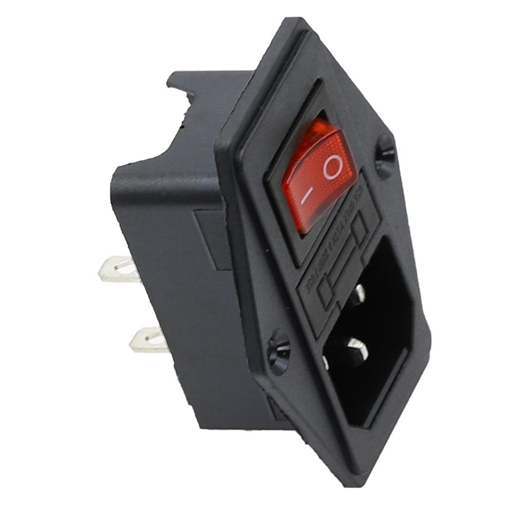 Essential 3 Pin Panel Power Socket for Industrial Automation Equipment