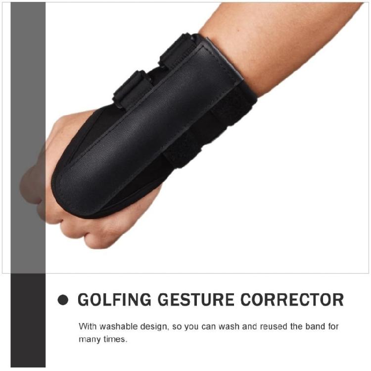 Golf Swing Alignment Brace Comfortable Golf Grip Trainer Golf Wrist Brace Golf Accessories
