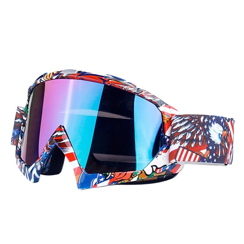 Outdoor Motorcycle Goggles Riding Glasses Helmet Off-Road Harley Vintage Windproof Dust Goggles