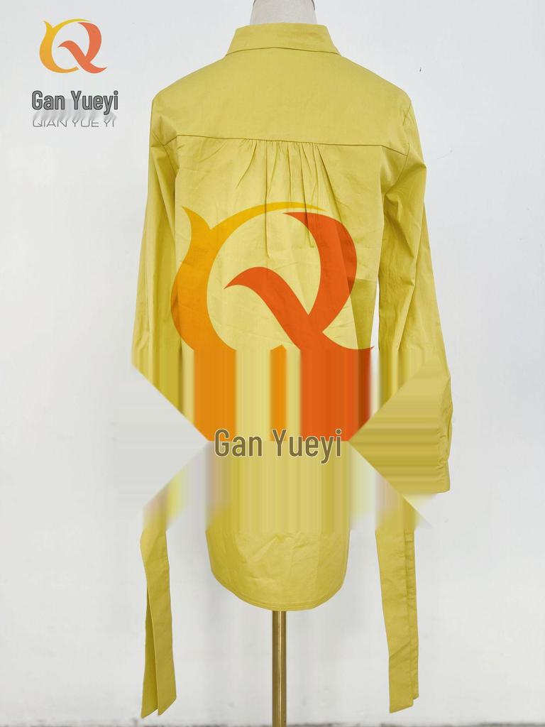 2024 Slim Fit Jednořadý Bavlněný Kardigan s Dlouhým Rukávem a Klopami