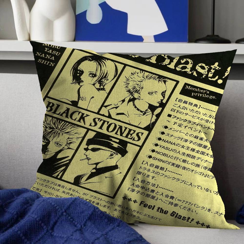 Anime NANA Pillow Anime Pillow Sofa Bed Head Pillow Cover Cushion Cover 45x45 cm Fashion