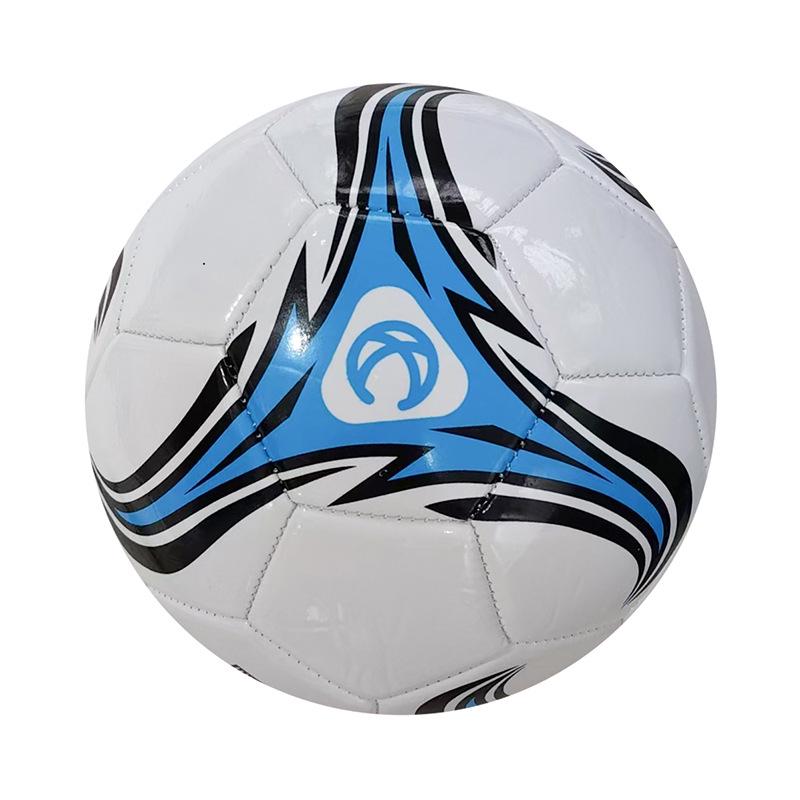 Size 5 PVC/PU Machine-Sewn Football for Adults and Students - Ideal for Competition and Training